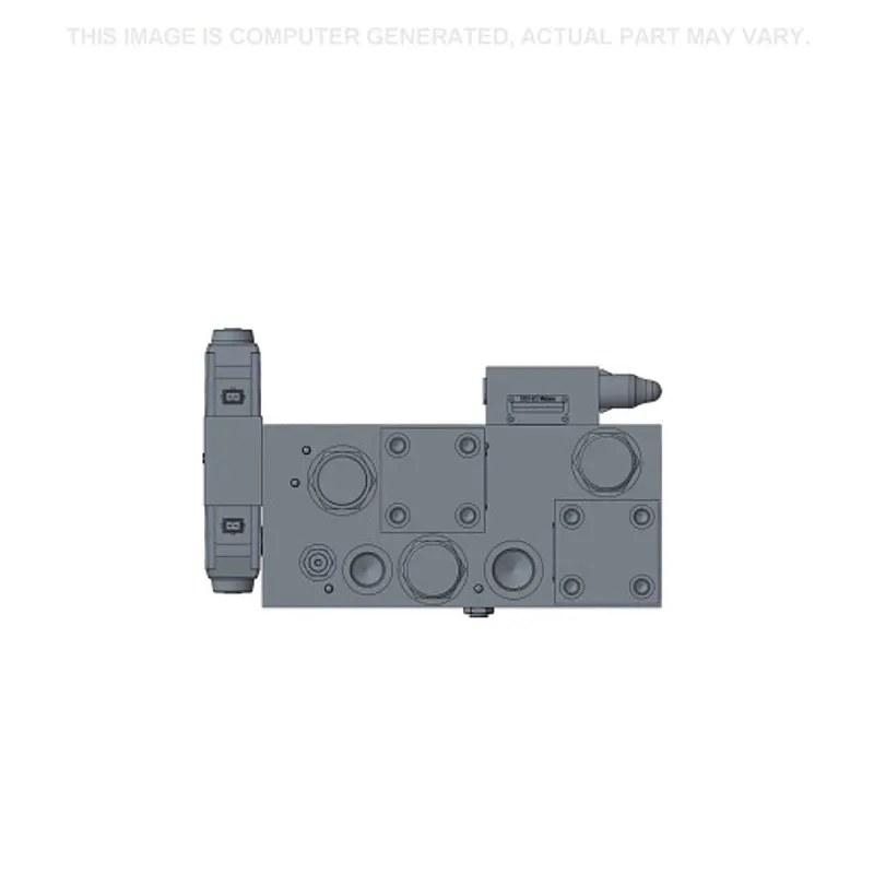 Peça código OEM 47574941 — Coletor hidráulico - 378 mm C x 239 mm A x 188 mm L
