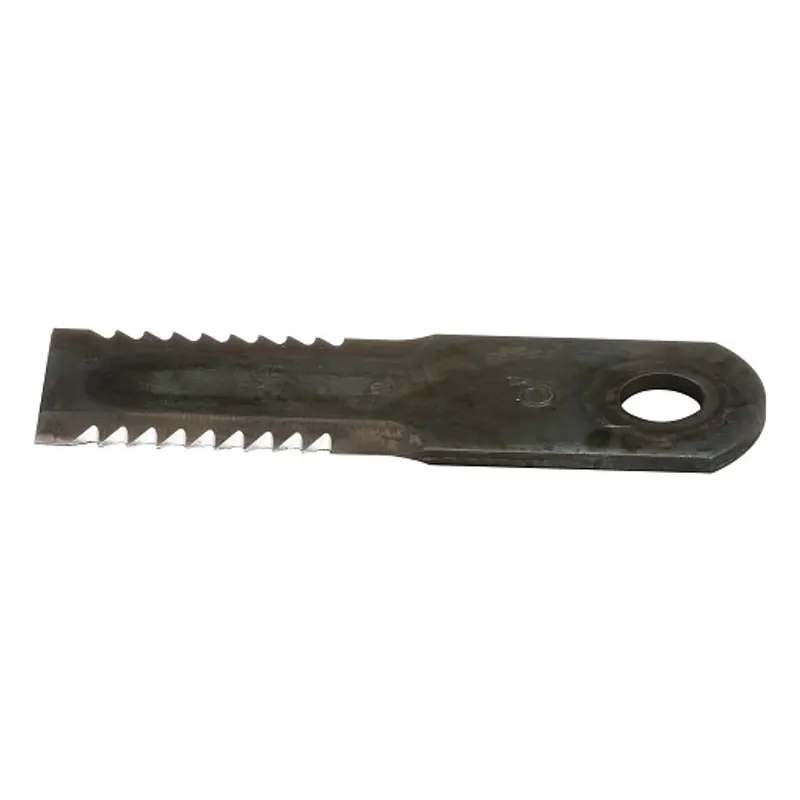 Peça código OEM 87318316 — Faca picadora de palha - Serrilhada - 2 lados - 173…