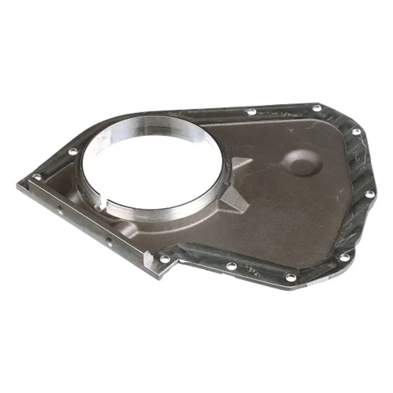Peça código OEM 87537523 — Placa de retenção do vedante de óleo traseiro da…