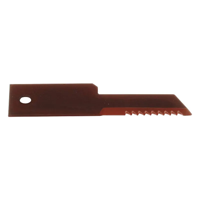 Peça código OEM 9516450 — Faca do picador de palha - Estacionária - Serrilhada…