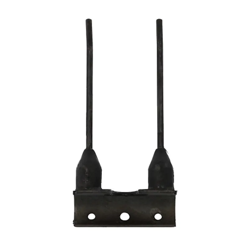 Peça código OEM 9847572 — Dente de pick-up com suporte de borracha - Cinzento…